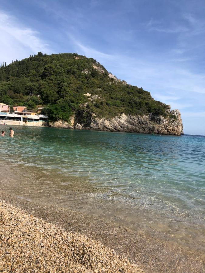 Villa Ampelaki "30 Meters To Beach" Palaiokastritsa Esterno foto