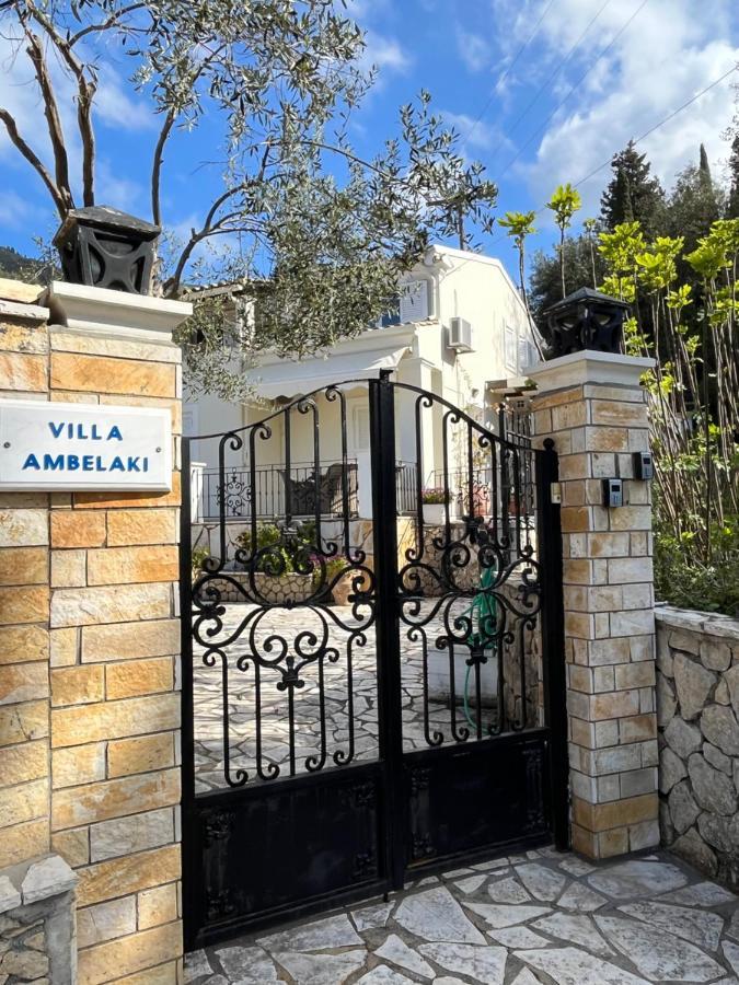 Villa Ampelaki "30 Meters To Beach" Palaiokastritsa Esterno foto