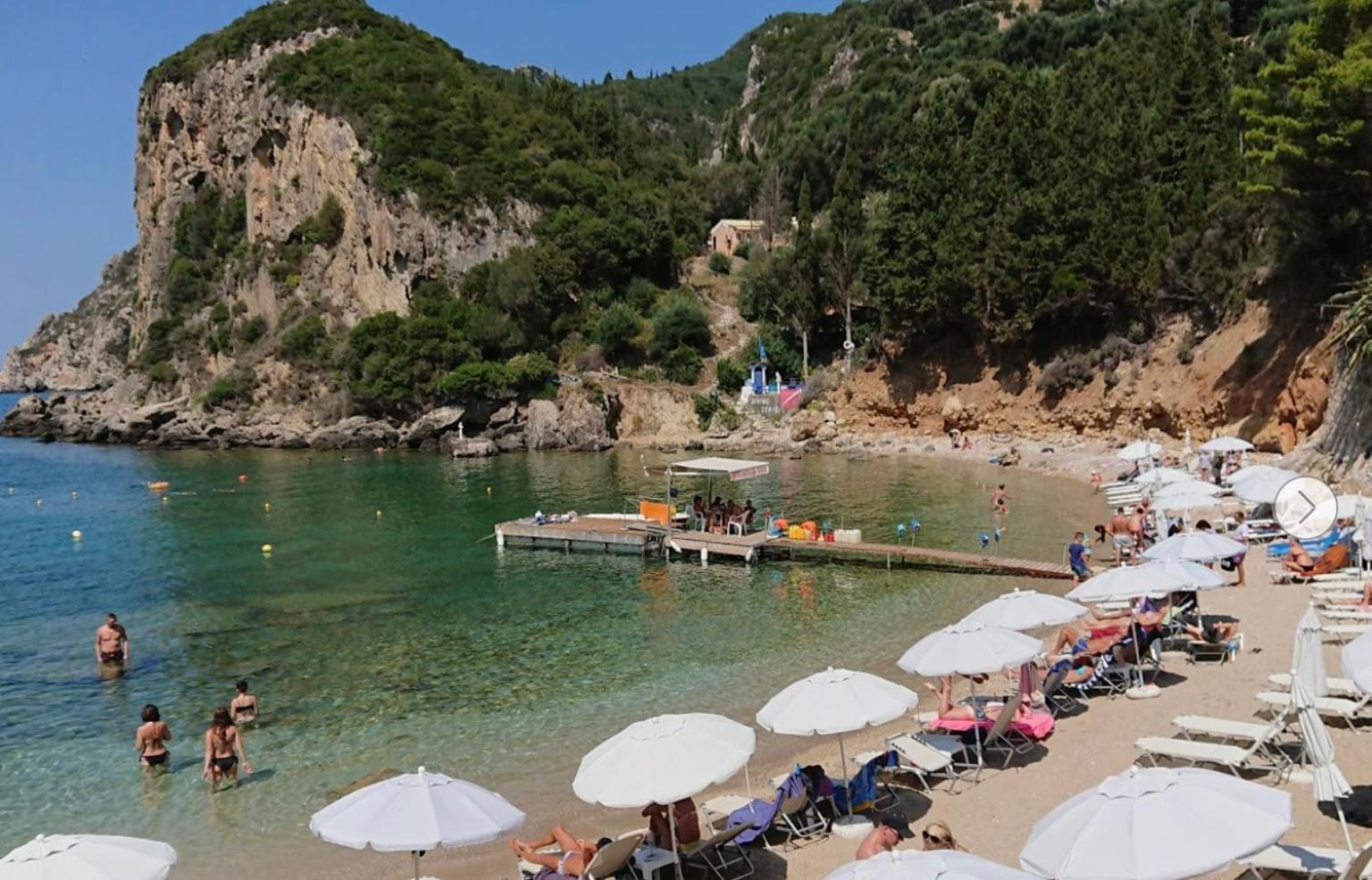 Villa Ampelaki "30 Meters To Beach" Palaiokastritsa Esterno foto
